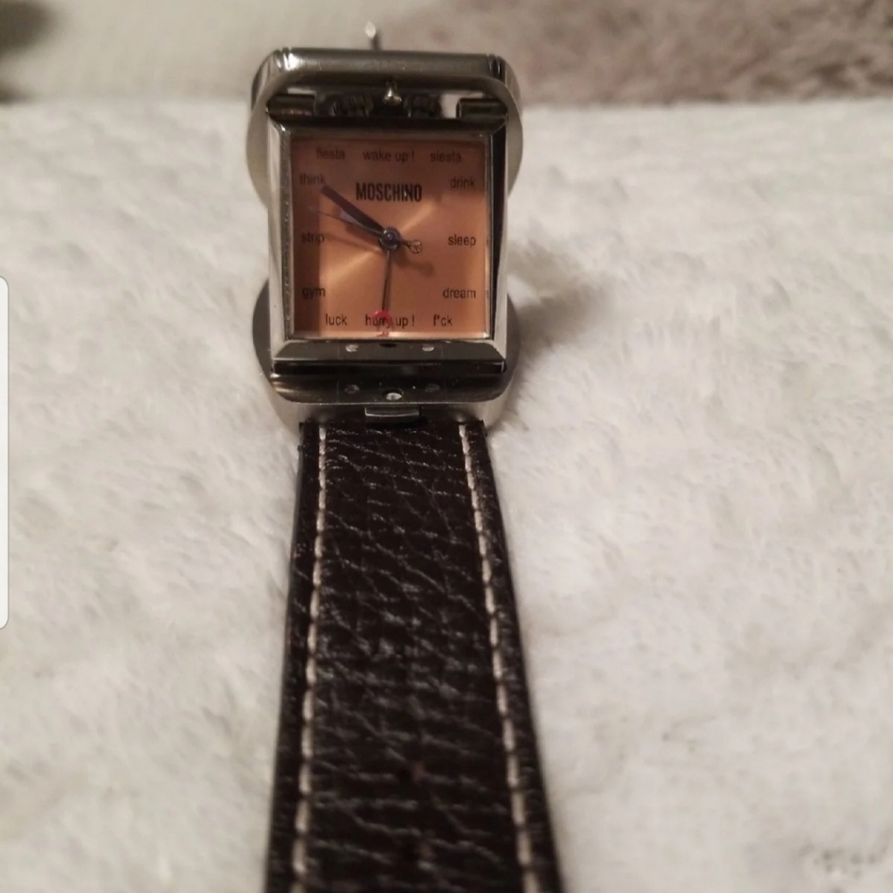 Vintage Moschino "Wake Me Up!" Watch and Alarm - Picture 6 of 8